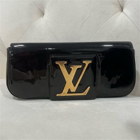 louis vuitton sobe clutch black replica|Sobe patent leather clutch bag Louis Vuitton Black in Patent .